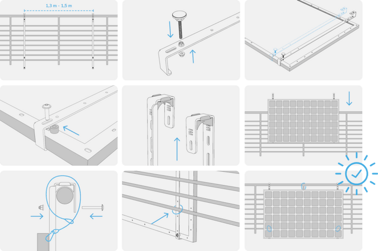 LIGHTMATE BALCONE - IP Green