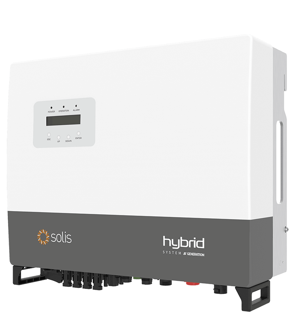 SOLIS INVERTER IBRIDO TRIFASE 5-10 K-HVES-5G - IP Green